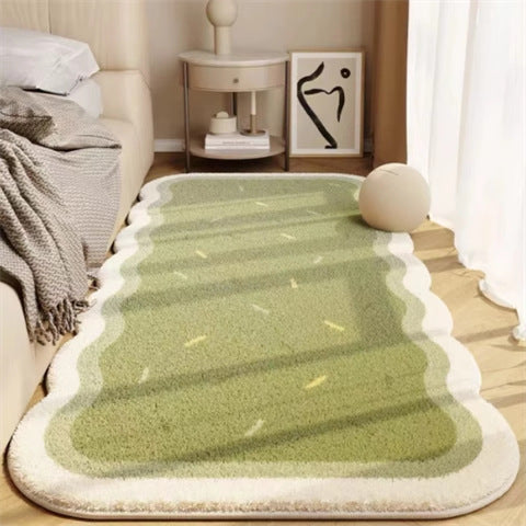Zachte Pluche Decoratieve Vloerkleed