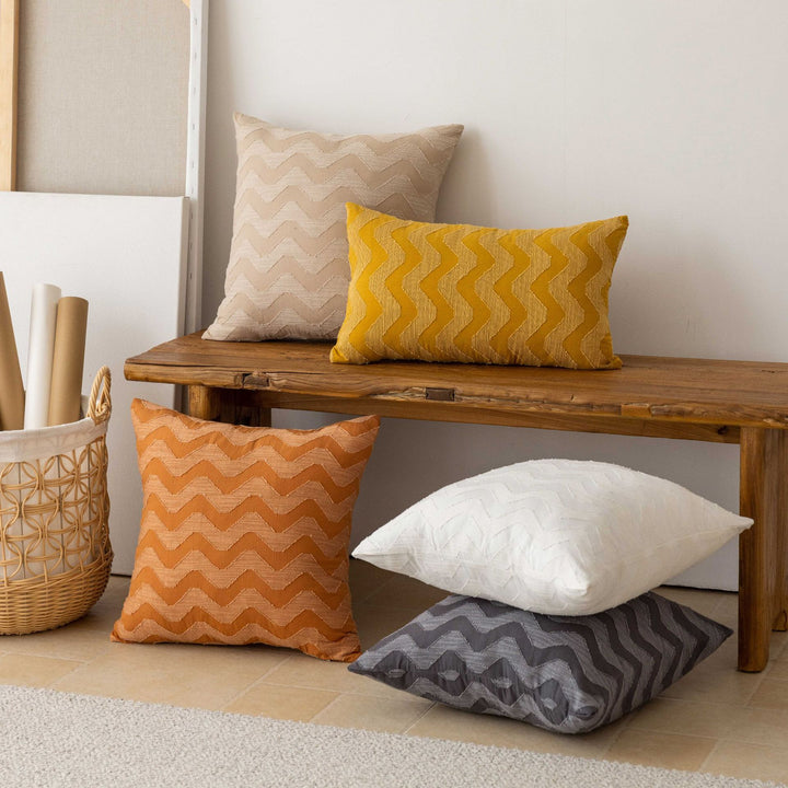 Chevron Patroon Textuur Kussen