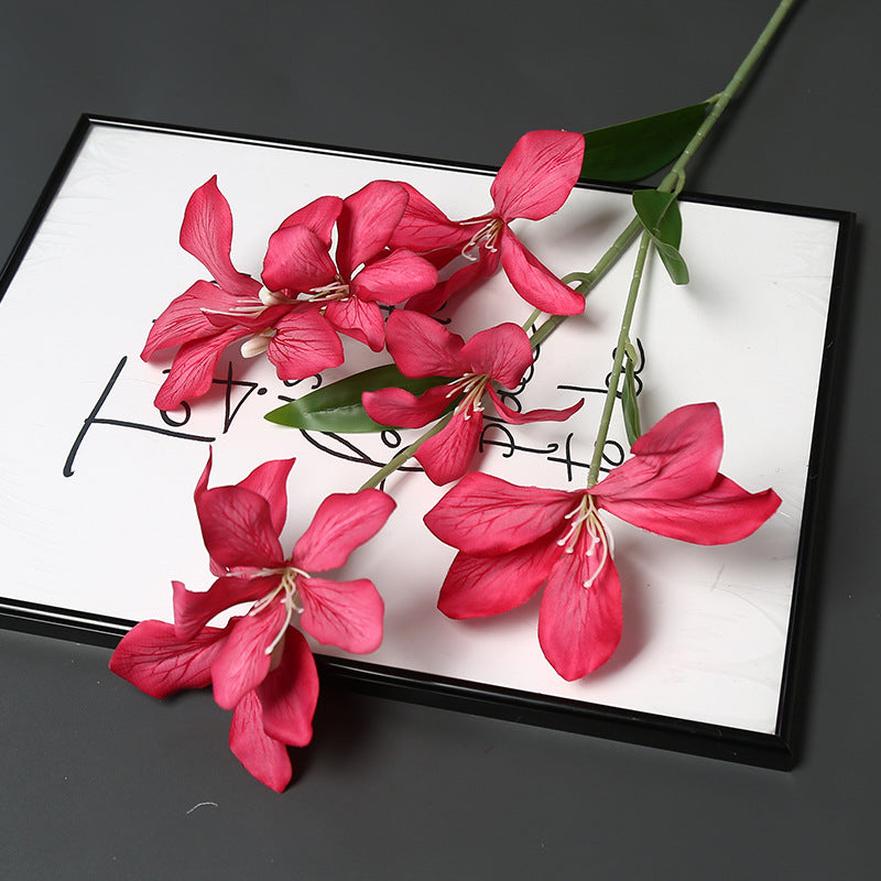 Decoratieve Stoffen Anjer Steel voor Thuisdisplay