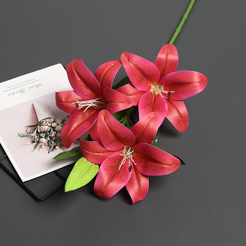 Elegante Pioen Rozen Bloemsteel voor Woondecoratie Tentoonstelling