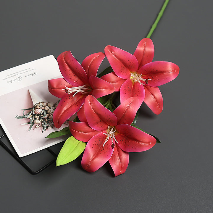 Elegante Pioen Rozen Bloemsteel voor Woondecoratie Tentoonstelling