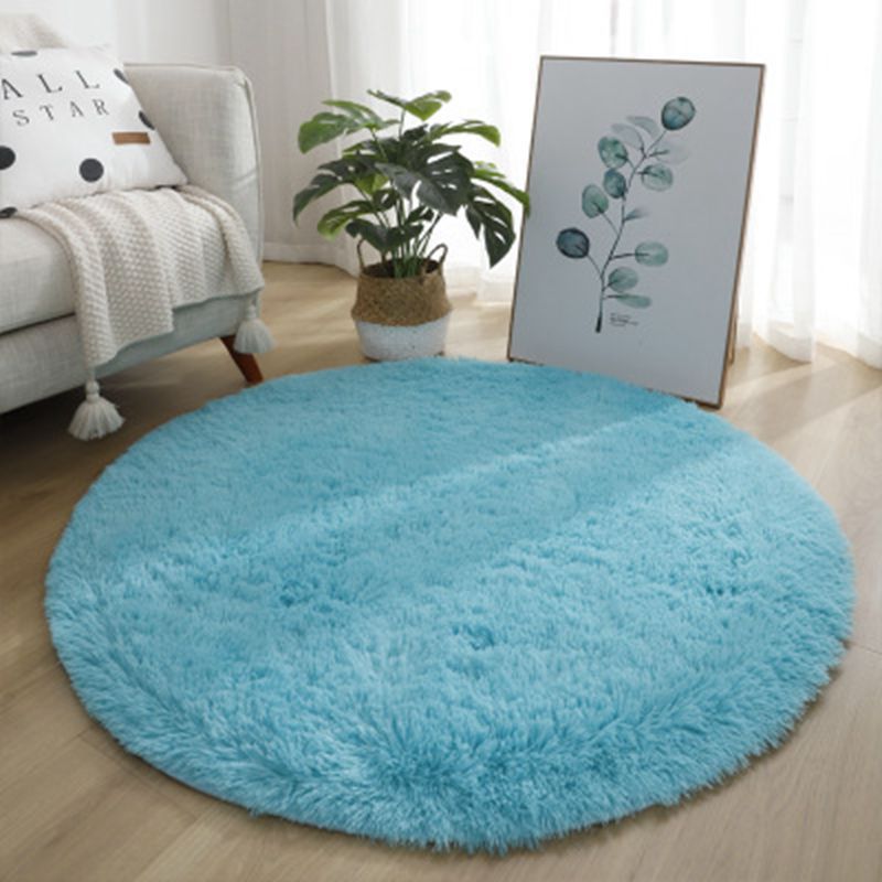 Pluche Ronde Vloerkleed