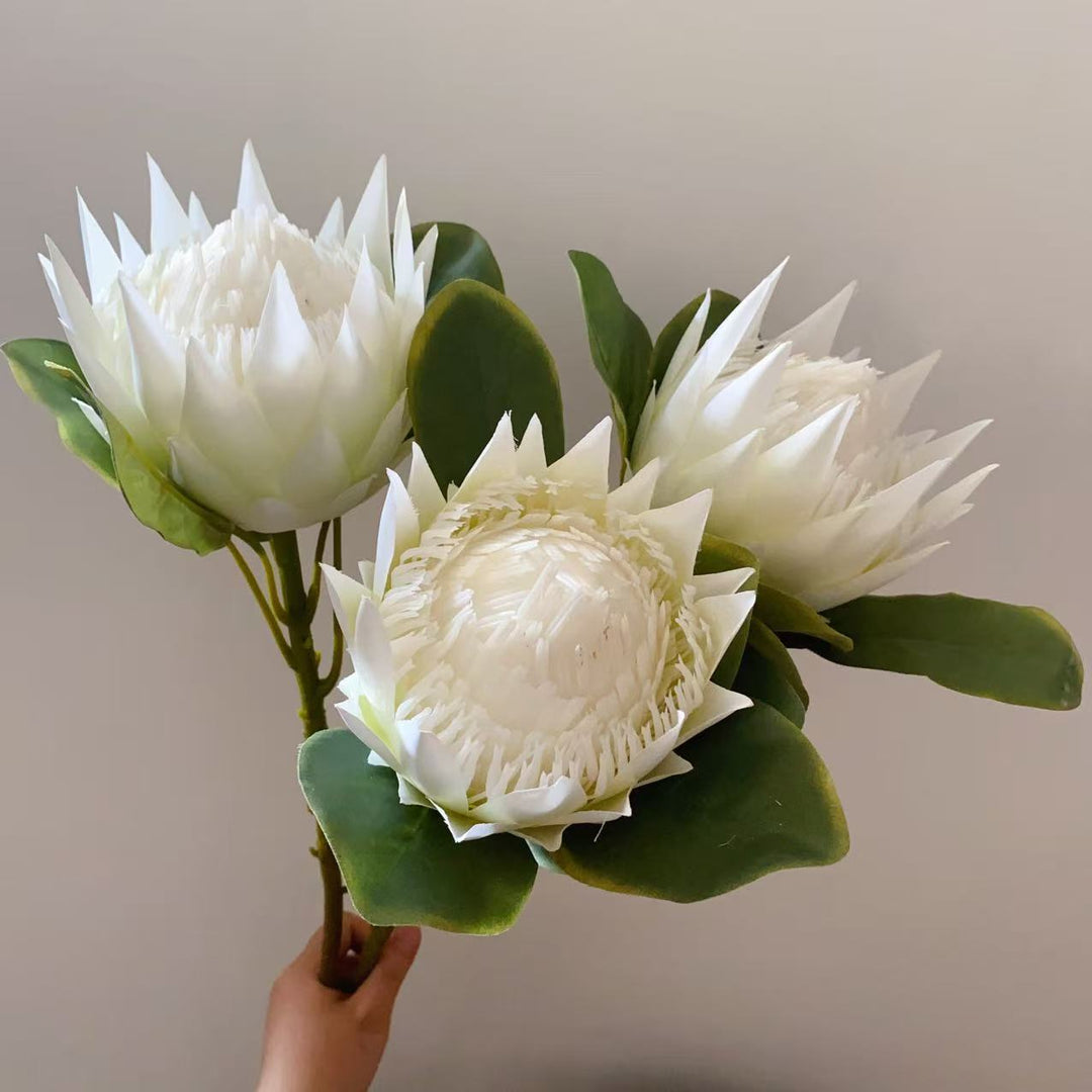 Levensechte Decoratieve Protea Bloemsteel