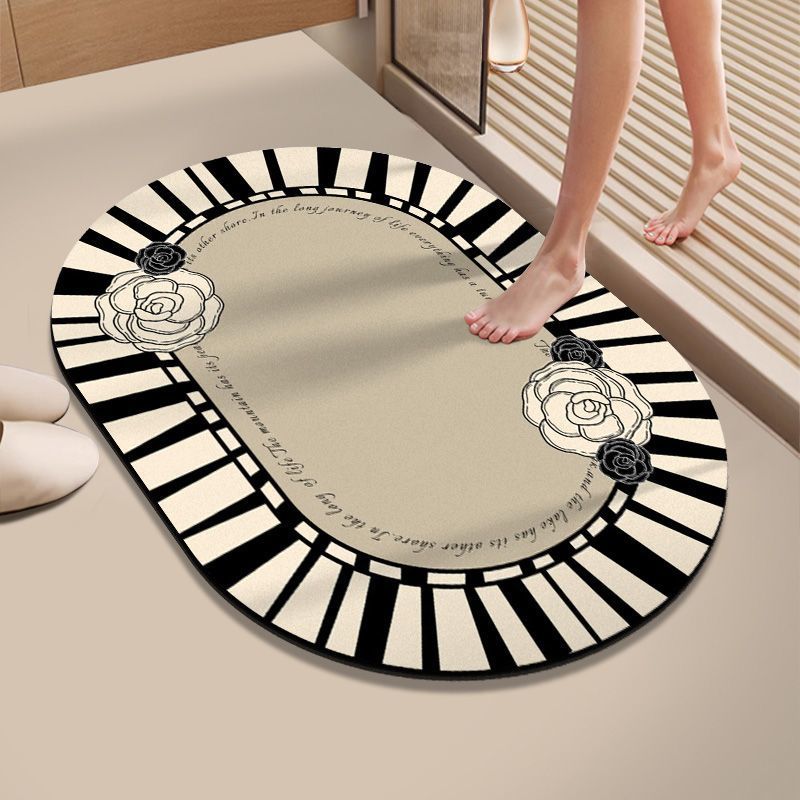 Decoratieve Badkamer Tapijt voor Comfortabele Vloeren Styling