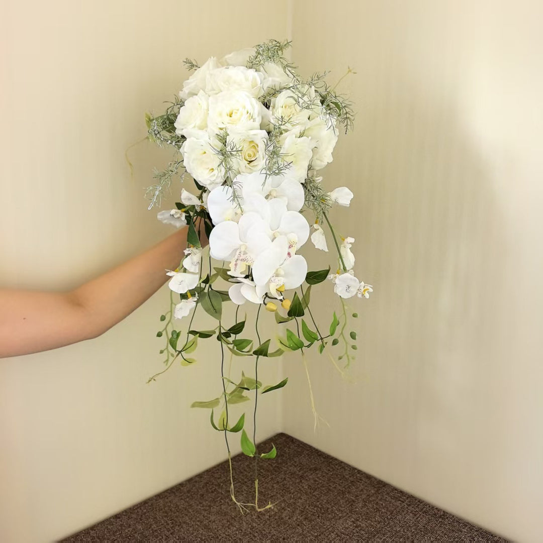 Lush Bloemrijke Bruidsboeket