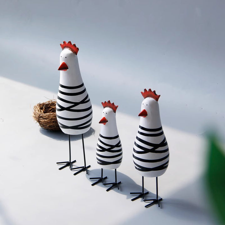 Decoratieve Kippenbeeldjes Collectie
