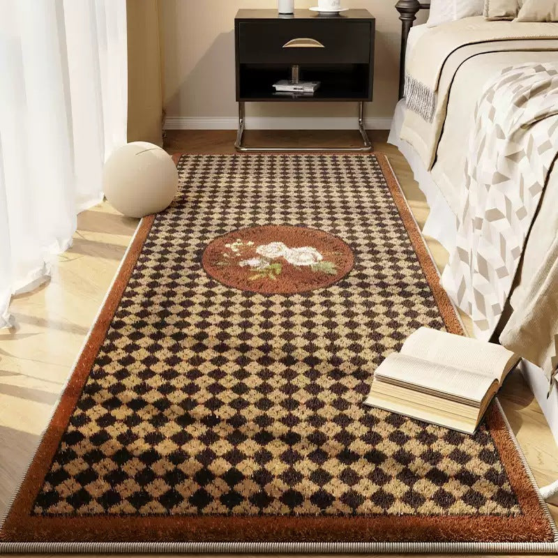 Vintage Flessenbordpattern Loopkleed