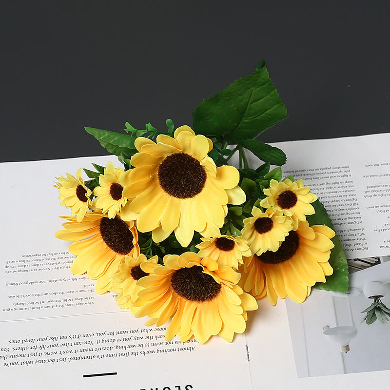 Decoratieve Zonnebloemboeket voor Huisdecoratie Display