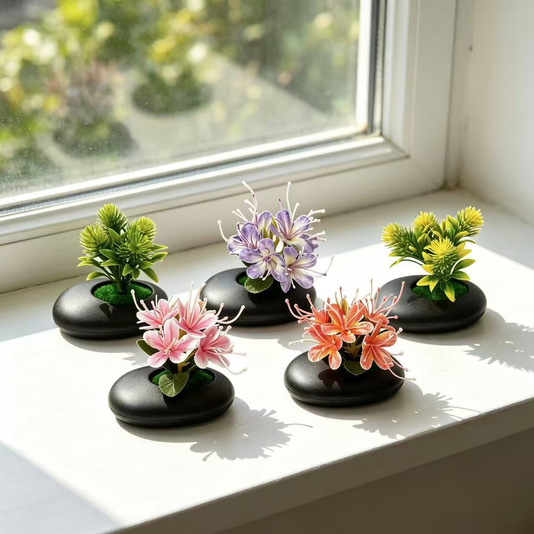 Decoratieve Bloemen Sculptuur voor Binnenhuis Weergave