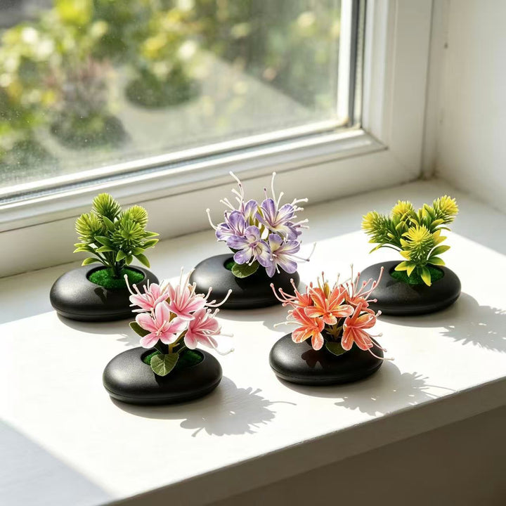 Decoratieve Bloemen Sculptuur voor Binnenhuis Weergave