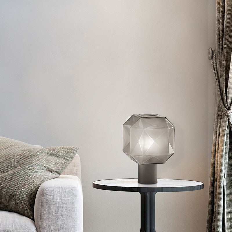 Geometrische Moderne Tafel Lamp met Hoekig Ontwerp