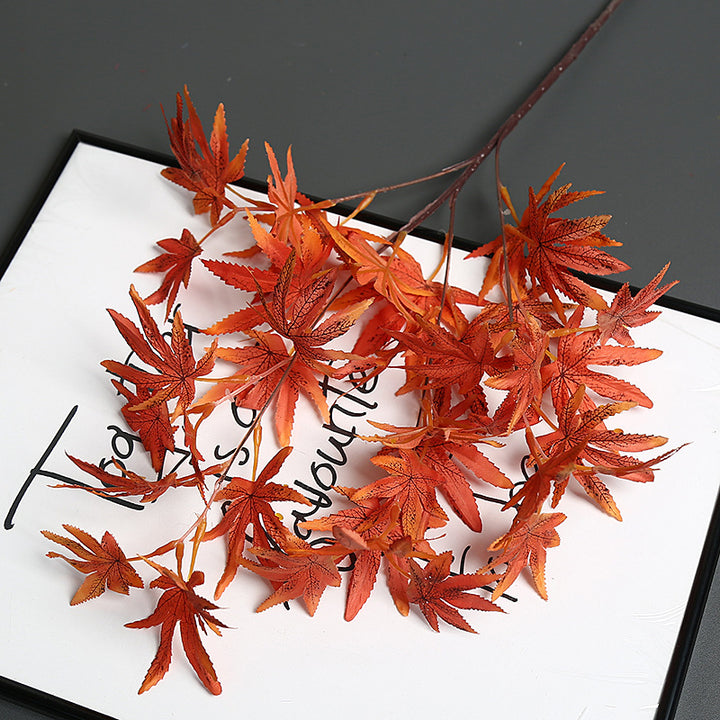 Decoratieve Nep Maple Leaf Steel voor Hu decor
