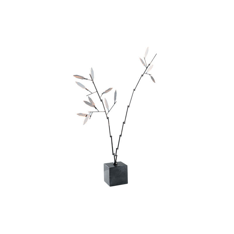 Minimalistische Metaalblad Sculptuur