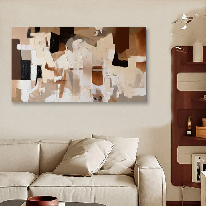 Abstract Canvas Kunstafdruk