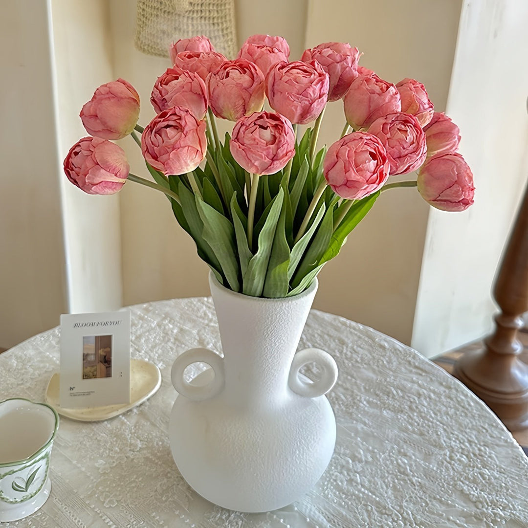 Levensecht Decoratief Zijden Tulpenboeket