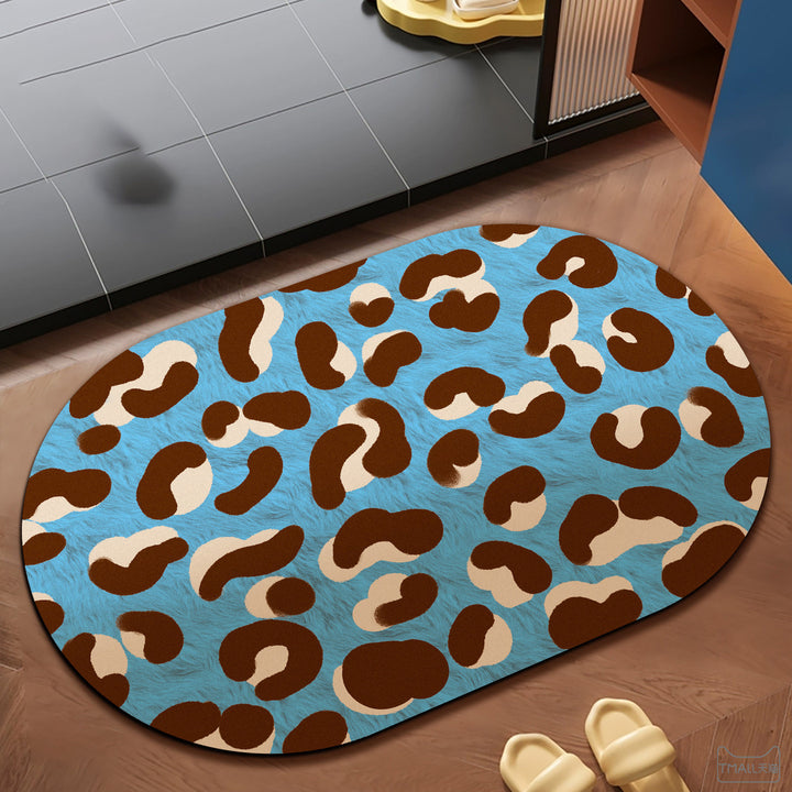 Decoratieve Luipaardprint Badmat