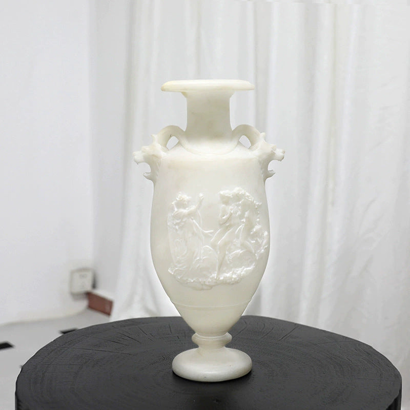 Decoratieve Alabaster Kunstvaas