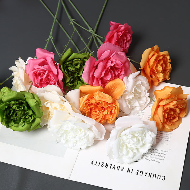 Elegante Nep-Ranunkelsteel voor Thuisdecoratie Display