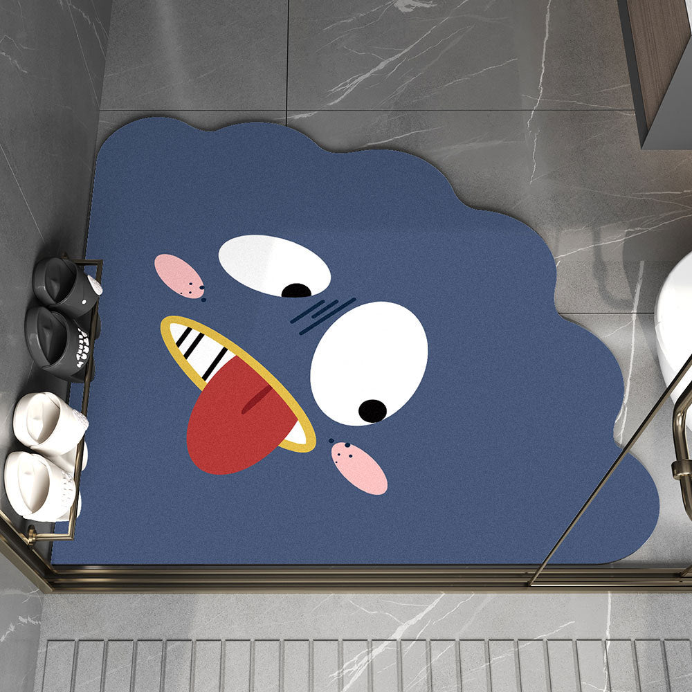 Schattige Thematische Zachte Badmat