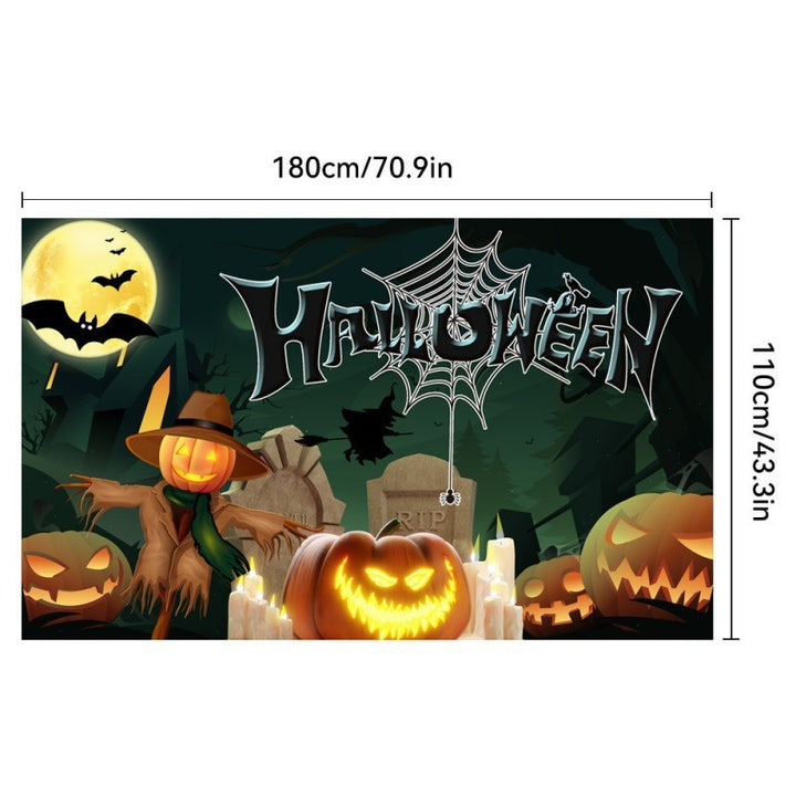 Halloween-Themed Decoratieve Gebiedsmat