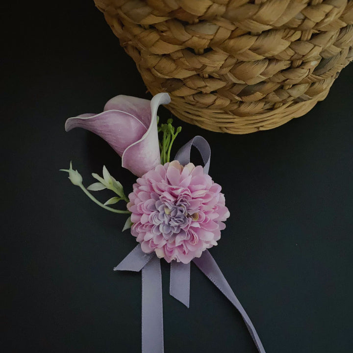 Elegante Bloemen Corsage