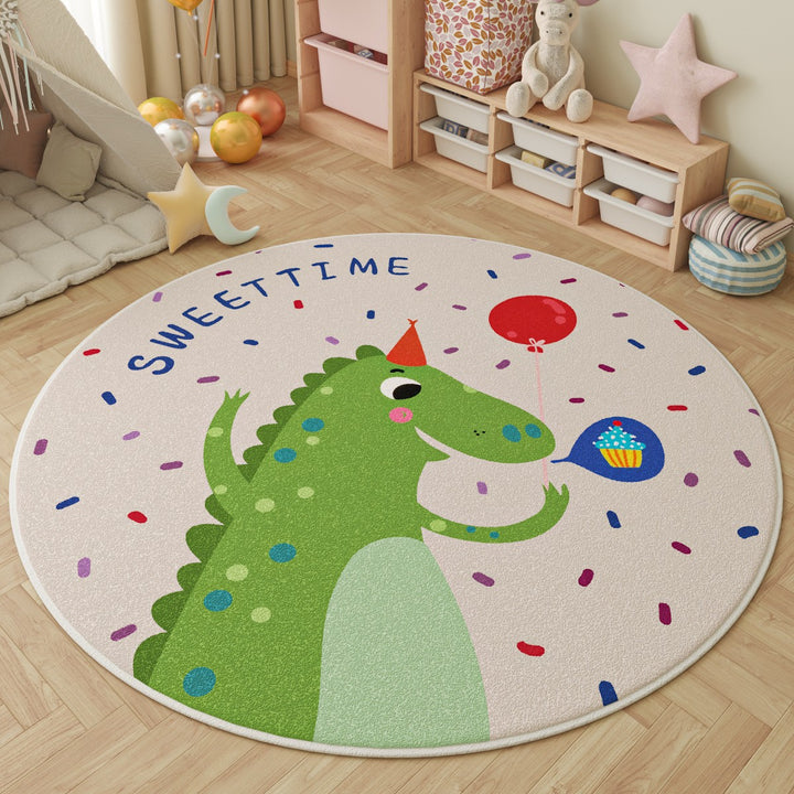 Speelse Dinosaurus-Thema Kleden