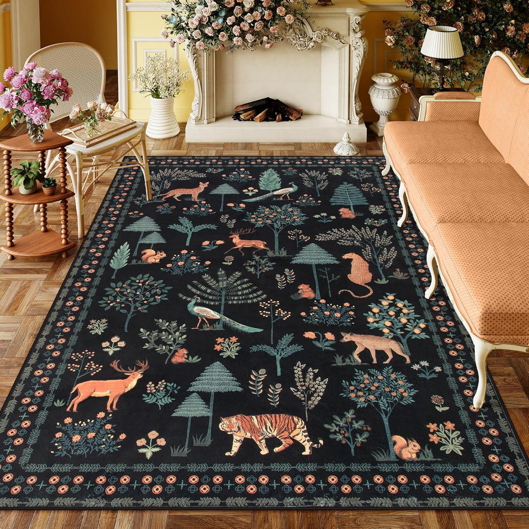 Decoratieve Dierenthema Vloerkleed