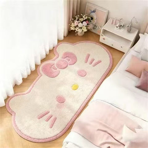 Schattig Kat Vormige Tapijt