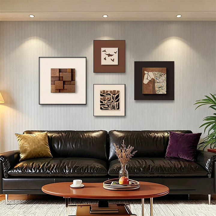 Abstract Muur Kunst Collectie Set