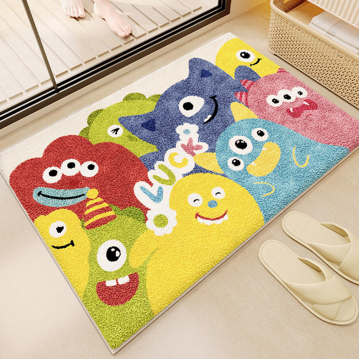 Leuke Monster-Thema Badmat