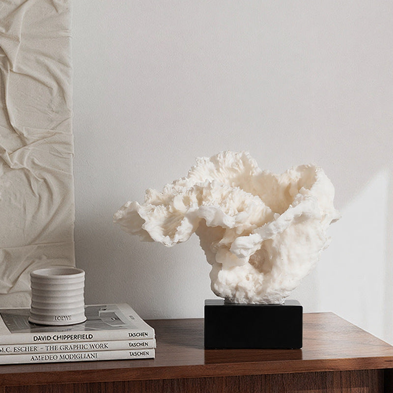 Artistieke Decoratieve Koraal Sculptuur
