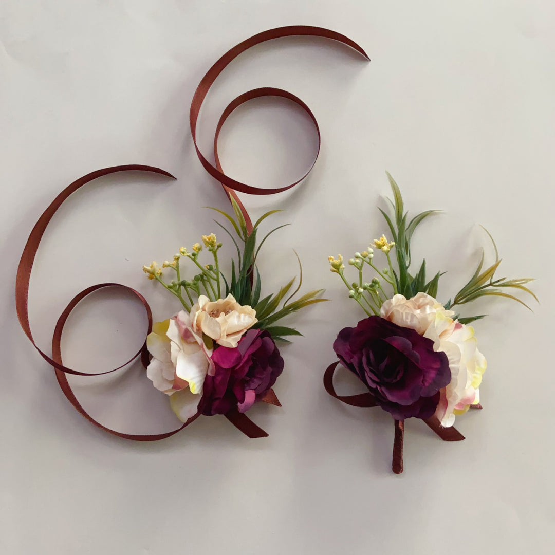 Tijdloze Bloem Corsage