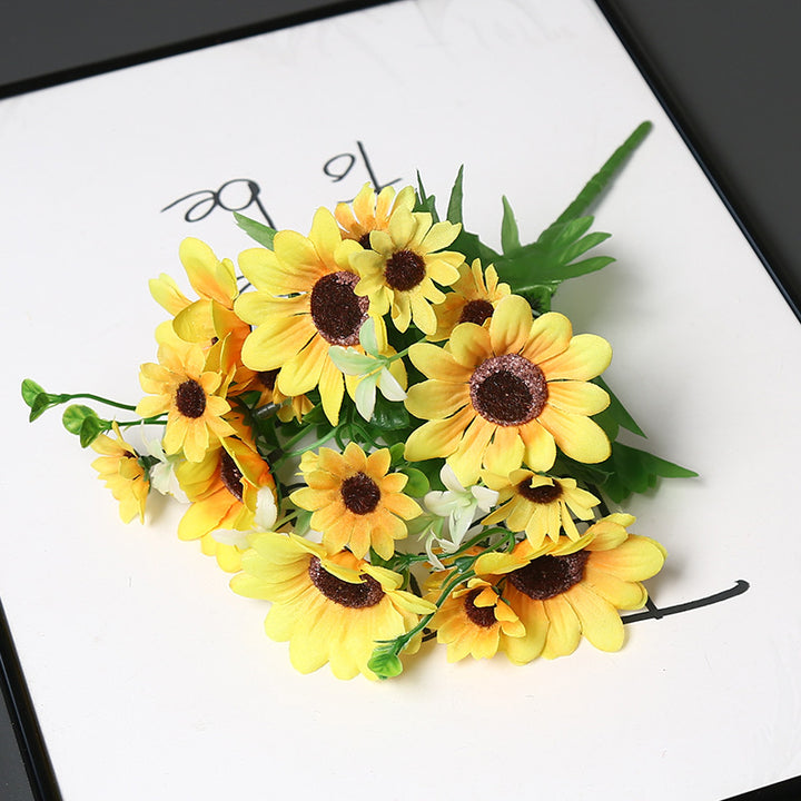 Decoratieve Nep Zonnebloem Boeket voor Thuis Display