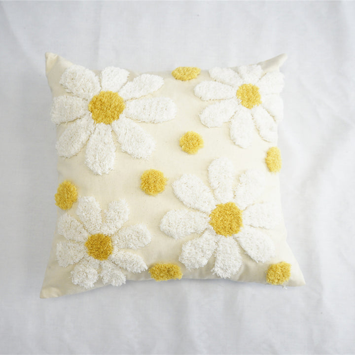 Floral Pluche Decoratieve Gooi Kussen