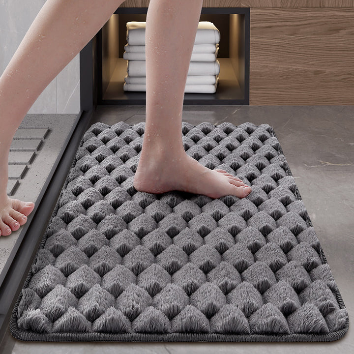 Pluche Microfiber Badmat