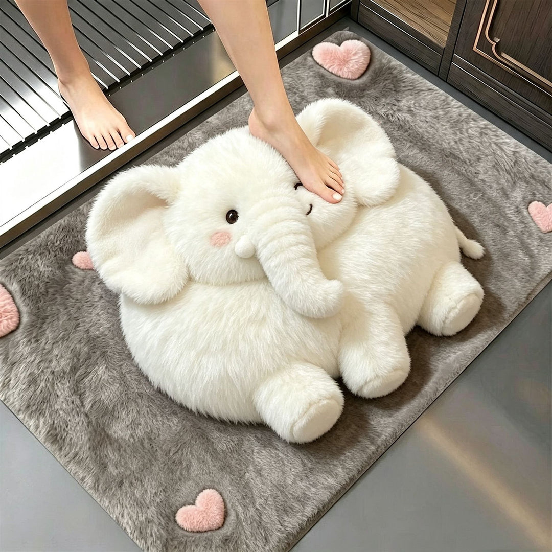 Pluche Dierenthema Vloerkleed