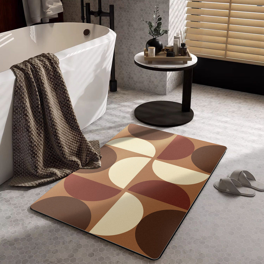 Contemporary Geometric Badmat