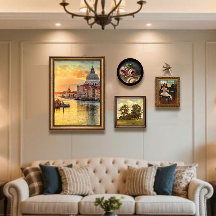 Decoratieve Abstracte Muurkunst
