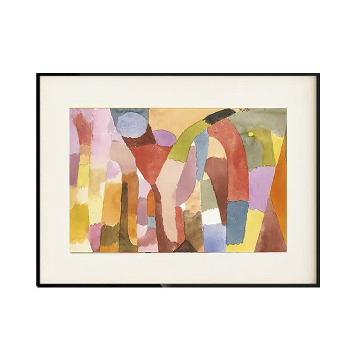 Abstract Watercolor Kunst Print