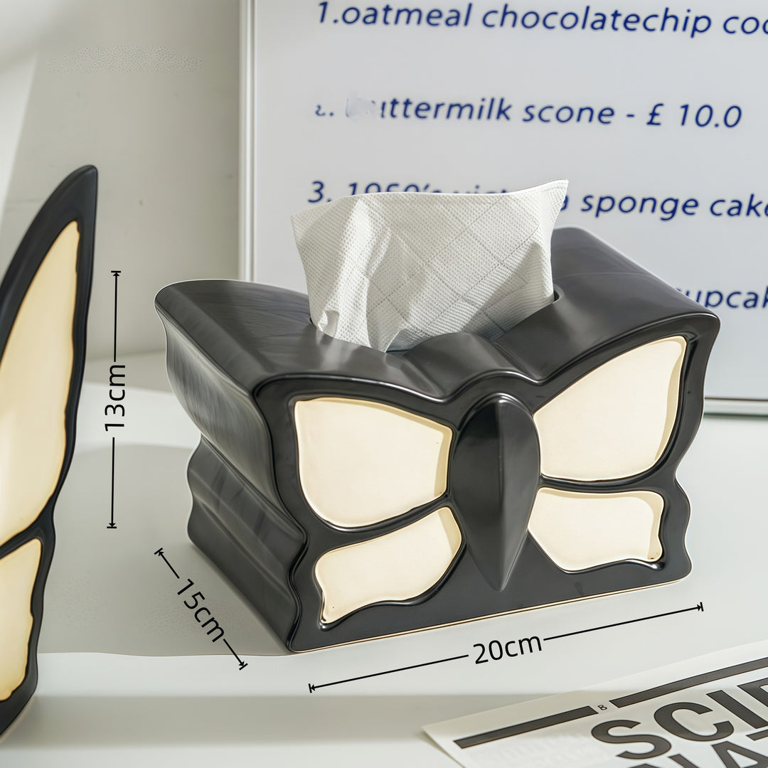 Decoratieve Vlinder Tissuehouder voor Thuisdecoratie