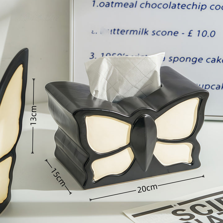 Decoratieve Vlinder Tissuehouder voor Thuisdecoratie