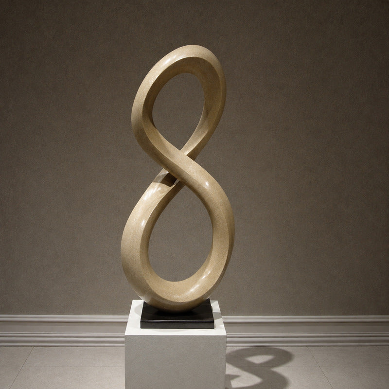Abstract Decoratieve Loop Sculptuur
