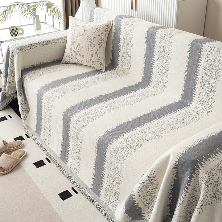 Textured Woven Throw Decke