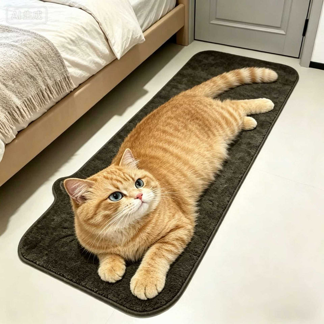Kat-Thema Decoratieve Loper Mat
