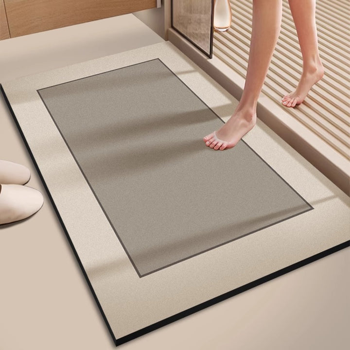 Badkamervloermat voor gebruik in de badkamer