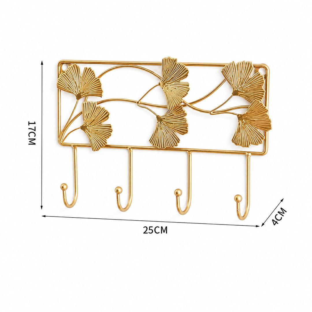 Bloemige Wandhaak Organizer