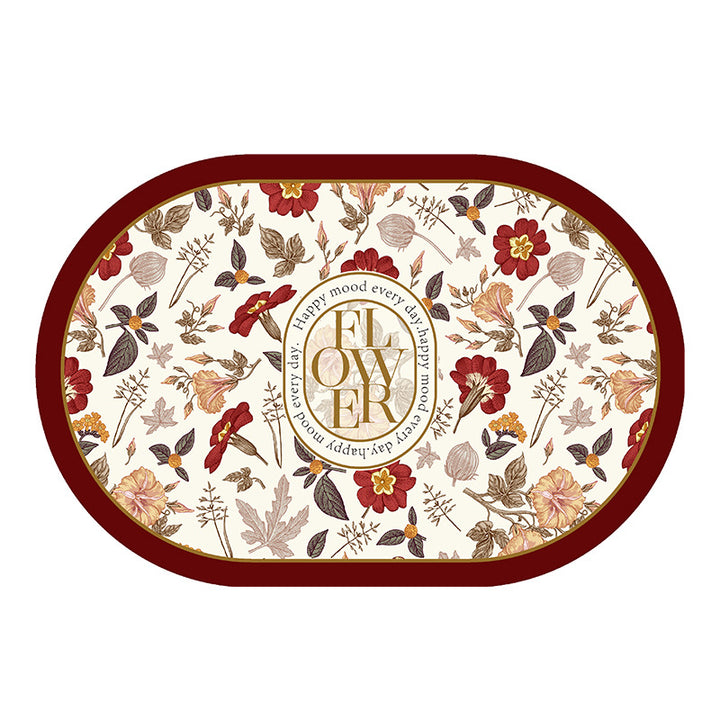 Bloemmotief Decoratief Gebiedsmat
