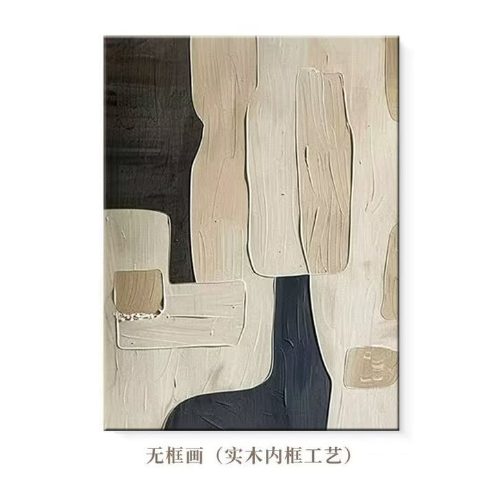 Abstracte Textuur Canvas Wandkunst
