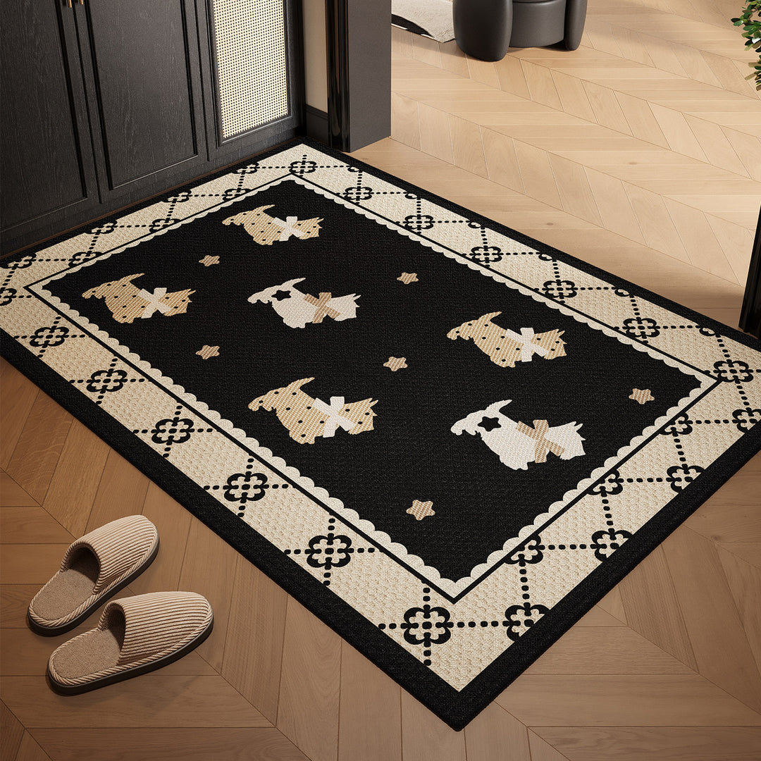 Romantisch Bloem Accent Tapijt