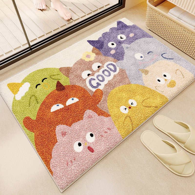 Leuke Monster-Thema Badmat